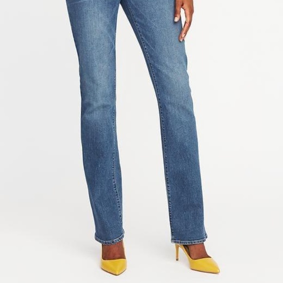 Old Navy Mid-Rise Original Boot-Cut Jean for Women - Picture 2 of 4